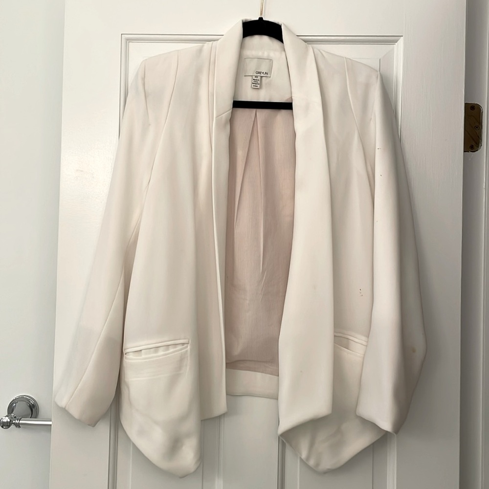 White Greylin Blazer from Anthropologie - XS